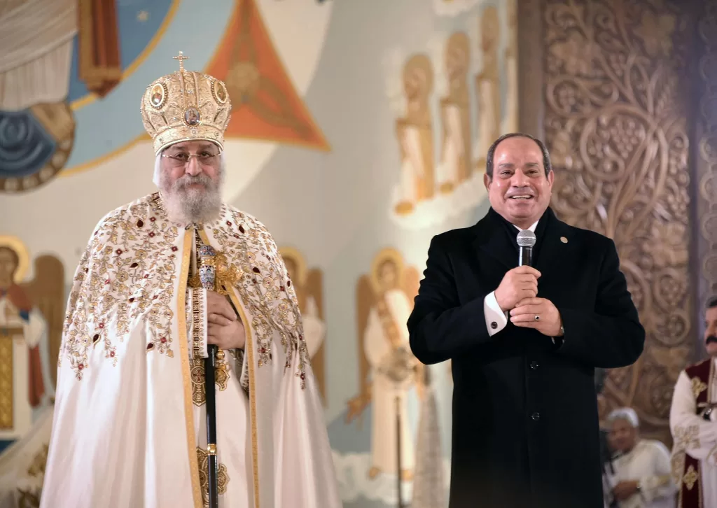 President Sisi extends Christmas greetings to Coptic Christians