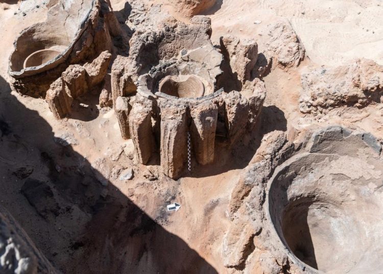 Egyptian-US mission unveils oldest brewery in Sohag