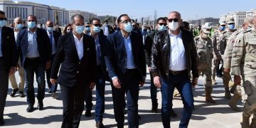 PM visits New Administrative Capital to follow up progress of projects