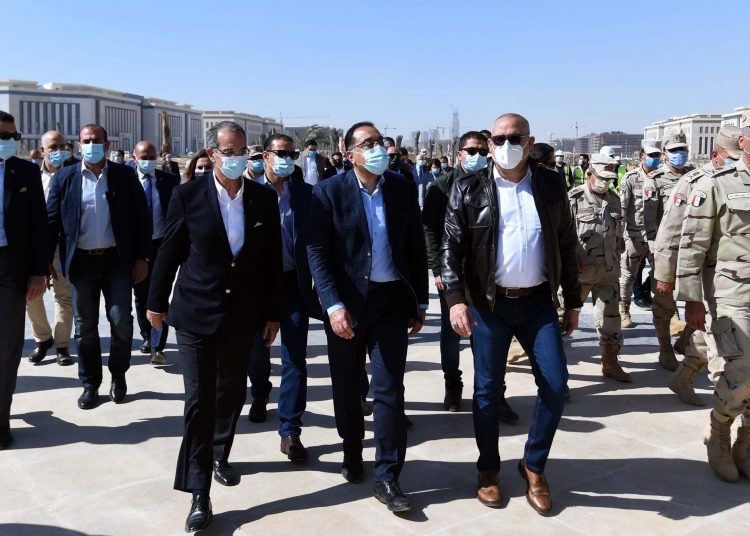PM visits New Administrative Capital to follow up progress of projects 2 - Egyptian Gazette PM visits New Administrative Capital to follow up progress of projects 1 - Egyptian Gazette