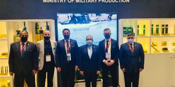 Military production min. participates in IDEX 2021
