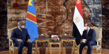Sisi, Tshisekedi discuss regional issues, GERD 1 - Egyptian Gazette Sisi, Tshisekedi discuss regional issues, GERD