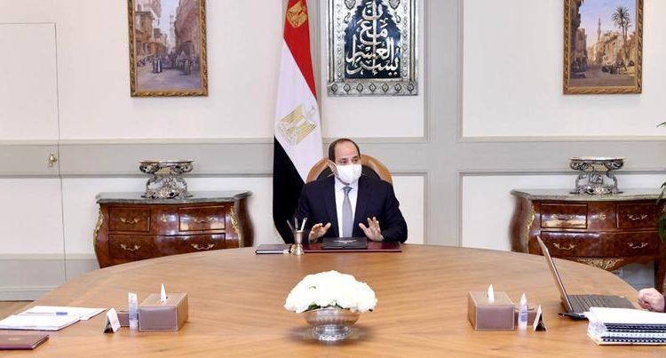 President reviews economic, financial indicators 1 - Egyptian Gazette President Abdel Fattah El Sisi met Saturday with Prime Minister Moustafa Madbouli and Finance Minister Mohamed Maeet
