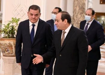Sisi congratulates Libya’s Dbeibah on winning confidence