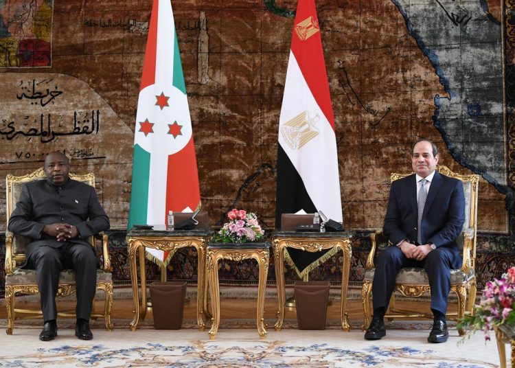 Sisi, Ndayishimiye stress importance to settle GERD issue 1 - Egyptian Gazette
