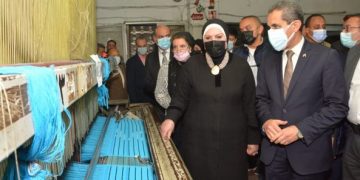 Minister: Egypt highly interested in spinning, weaving sector's development 1 - Egyptian Gazette Minister: Egypt highly interested in spinning, weaving sector’s development