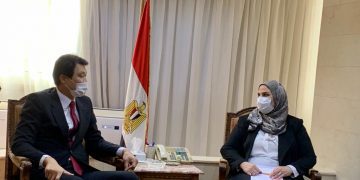 Korean amb. discusses co-operation in social welfare with Egypt