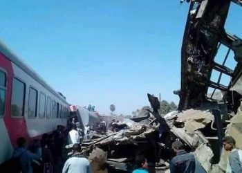 Trains collide in southern Egypt, killing at least 32