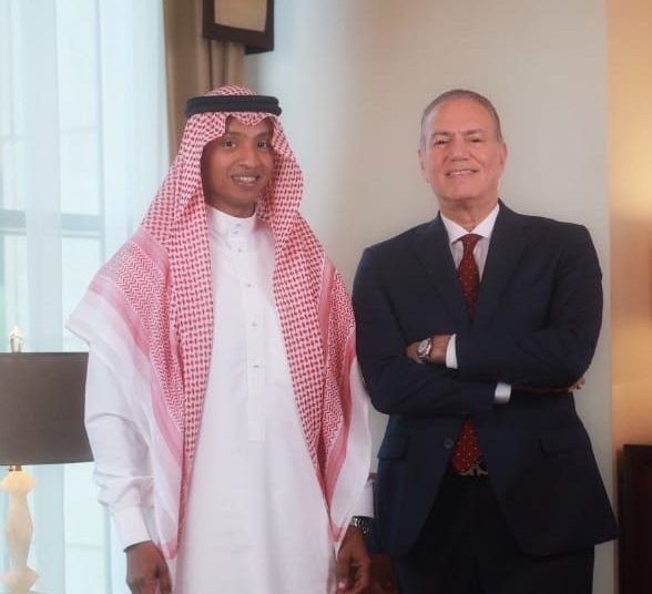 Ayman Khalifa (L), and Gamal Fathallah