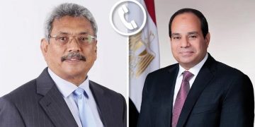 Sisi stresses Egypt’s keenness to boost economic, investment ties with Sri lanka