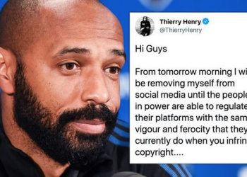 ‘It’s not a safe place’: Thierry Henry quits social media