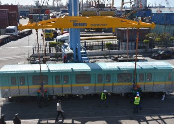 More Cairo metro rolling stock comes to Alex.