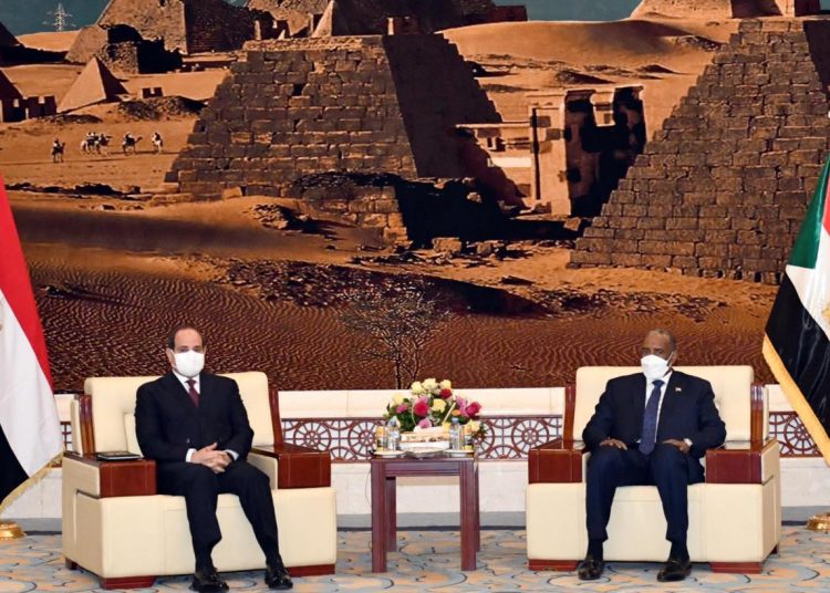 Sisi, Burhan call for int’l efforts to reach legally binding GERD deal 1 - Egyptian Gazette