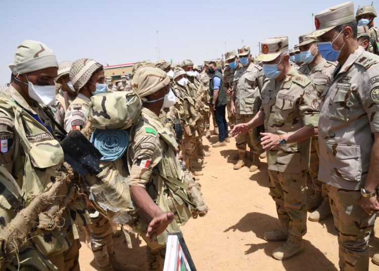 CoS attends ‘Hurricane 62’ training drill 1 - Egyptian Gazette