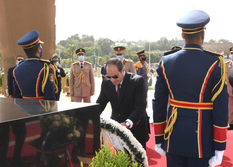 Sisi hails Sinai Liberation Day as profound occasion enshrined in hearts of Egyptians 1 - Egyptian Gazette