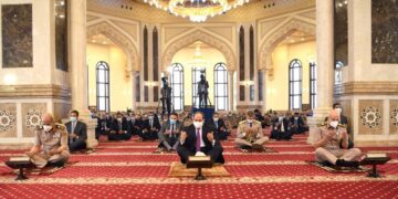 Sisi performs Friday prayer; meets army commanders 1 - Egyptian Gazette Sisi performs Friday prayer; meets army commanders