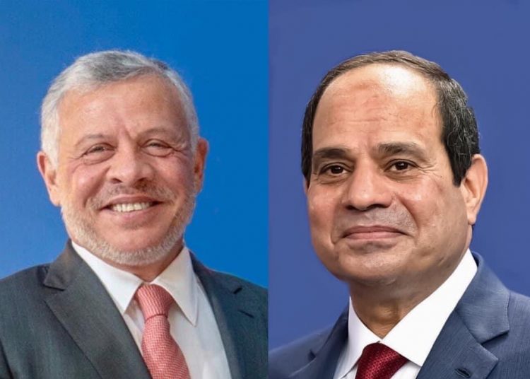Sisi asserts full solidarity with Jordan to preserve its stability 2 - Egyptian Gazette Sisi asserts full solidarity with Jordan to preserve its stability 1 - Egyptian Gazette