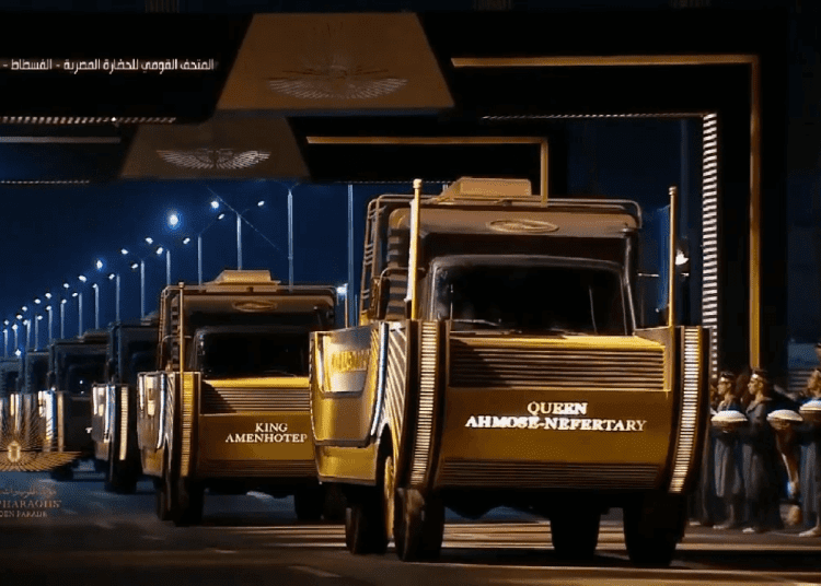 Mummies arrive safely at National Museum of Egyptian Civilization