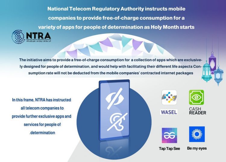 NTRA instructions for providing free disability challenger apps 1 - Egyptian Gazette