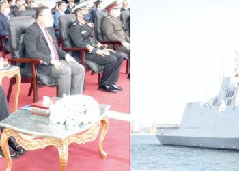 Berenice frigate arrives in Alexandria naval base