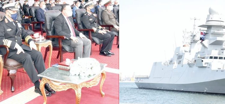 Berenice frigate arrives in Alexandria naval base 1 - Egyptian Gazette