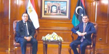 PM returns from Libya with crop of MoU