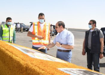 Sisi tours Central Ring Road, new car market complex