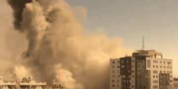 Israel strike in Gaza destroys building with AP, other media