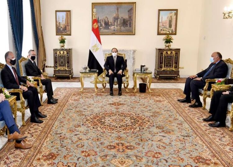 President during meeting with Special Envoy for the Horn of Africa, Jeffrey Feltman