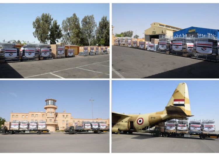 Egypt dispatches 3 planes laden with aid supplies to India 1 - Egyptian Gazette