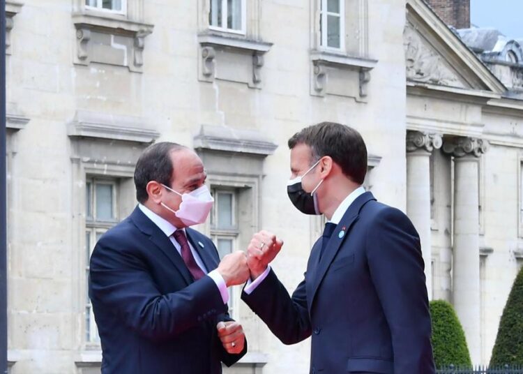 Macron holds banquet for Sisi, heads of state taking part in conference on Sudan 1 - Egyptian Gazette