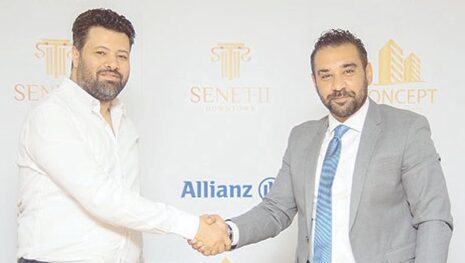 Concept Developments contracts with Allianz to provide insurance service for its clients 1 - Egyptian Gazette Ehab Aboelmagd and Hazem Saleh