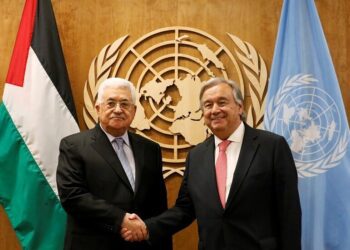 Palestinian president, UN Secretary-General probe int’l efforts to reach immediate ceasefire