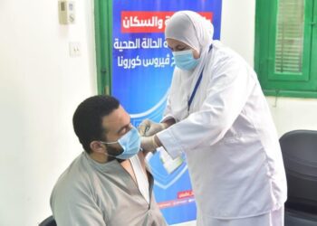 Nearly 900,000 Egyptians have been vaccinated against Covid-19
