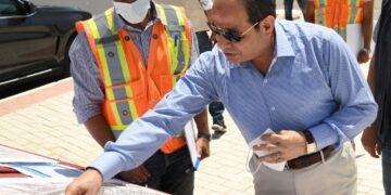 Sisi tours E. Cairo infrastructure projects 1 - Egyptian Gazette Sisi tours E. Cairo infrastructure projects