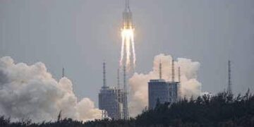 US tracking out-of-control Chinese rocket 1 - Egyptian Gazette US tracking out-of-control Chinese rocket