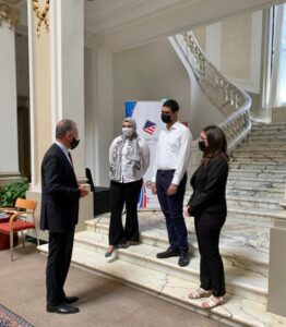 The US Ambassador Inaugurates the New American Corner in Alexandria 6 - Egyptian Gazette The US Ambassador Inaugurates the New American Corner in Alexandria 5 - Egyptian Gazette