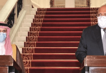 Egyptian, Saudi FMs discuss rapid developments in Palestinian lands