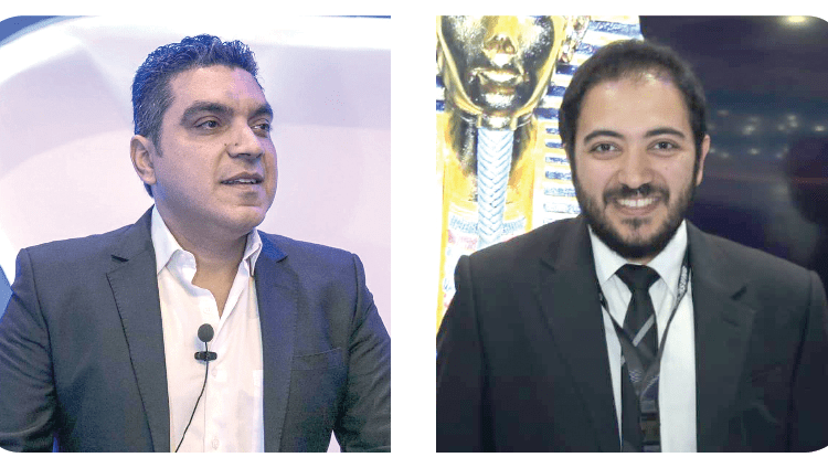 Samsung launches 3rd round of 'Samsung Innovation Campus' 1 - Egyptian Gazette Ahmed Ali Jaafar (L) and Moussa Georgy