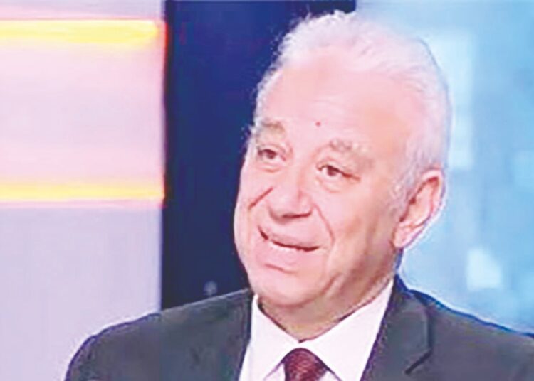Dr Adel Khatab, professor of chest diseases at Ain Shams University