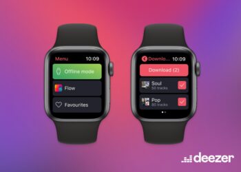 Deezer brings downloads straight to your wrist on Apple Watch