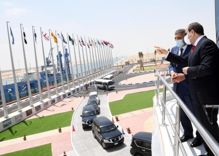 Sisi inaugurates number of SCA development projects 1 - Egyptian Gazette