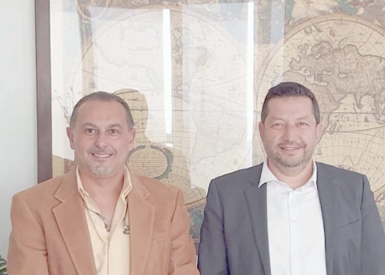 Moataz Amin(L) and , Sherif El Sayad