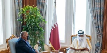 Sisi invites Qatari emir to visit Egypt as soon as possible 1 - Egyptian Gazette Sisi invites Qatari emir to visit Egypt as soon as possible
