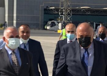 Egyptian ministers of foreign affairs, irrigation arrive in Khartoum