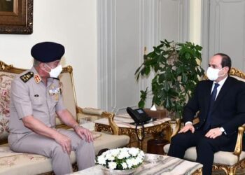 Sisi receives defense minister