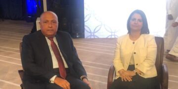 FM probes with Libyan top diplomat political process in her country