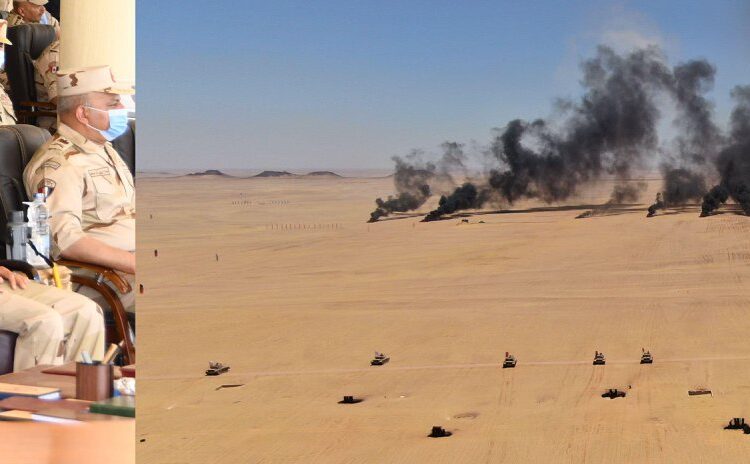 Defense minister witnesses main phase of Raad-5 military manoeuvre 1 - Egyptian Gazette