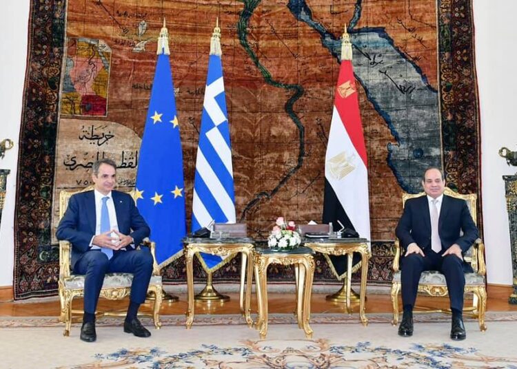 Sisi, Mitsotakis probe bilateral ties, agree to move ahead with coordination 1 - Egyptian Gazette