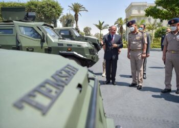 Sisi checks army troops training plans